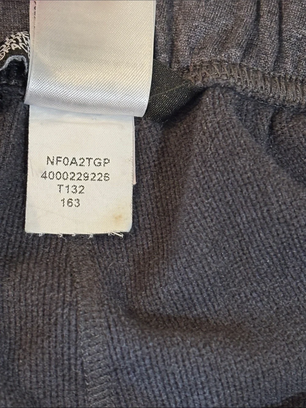 The North Face Men’s Small Dark Gray Sweat Pants with Logo
